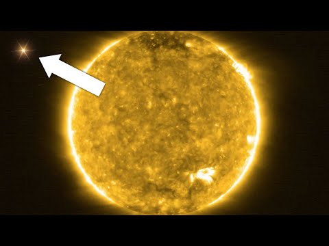"THIS JUST APPEARED!.." The Sun Something Huge Is Hiding Behind It (2021)