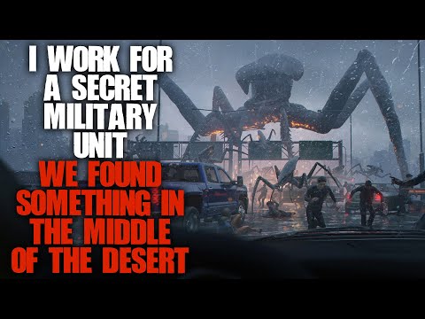 "I Work For A Secret Military Unit, We Found Something In The Desert" | Sci-fi Creepypasta |