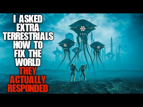 "I Asked Extraterrestrials How To Fix The World, They Responded" | Sci-fi Creepypasta |