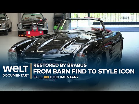 UNKNOWN BRABUS WORKSHOP: From barn find to style icon - 280 SL Pagoda is restored | WELT Documentary