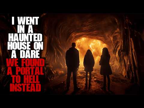 I went into a haunted house on a dare, we found a portal to hell instead... Creepypasta