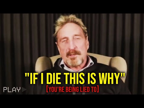 So, he recorded this before they k*lled him... (he knew too much) | John McAfee