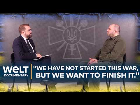 RUSTEM UMJEROW: Ukraine's Defence Minister Reveals Defense Plans I WELT Exclusive Interview